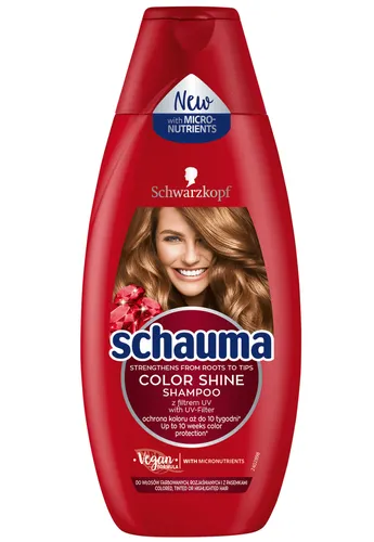Schauma Lśniący Kolor [Color Shine], Szampon do włosów farbowanych (nowa wersja) - 2