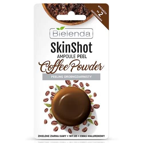 Bielenda Skin Shot Ampoule Peel Coffee Powder (Peeling drobnoziarnisty)