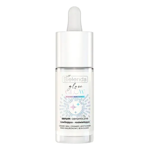 Bielenda Glaze & Glow, Serum ceramiczne nawilżająco-rozświetlające