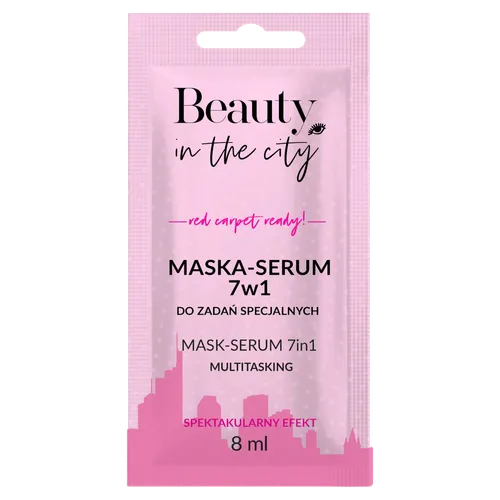 Beauty in the City Red Carpet Ready! Mask-serum 7 in 1 Multitasking (Maska-serum 7w1 do zadań specjalnych)