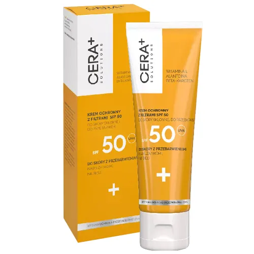 Synoptis Pharma Krem ochronny do skóry z przebarwieniami SPF 50+ (nowa wersja)