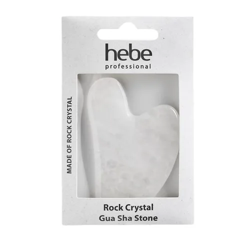 Hebe Rock Cristal, Gua Sha Stone (Professional, Kamień gua sha z kryształu górskiego do masażu twarzy)