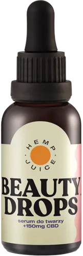 Hemp Juice Beauty Drops, Serum do twarzy + 150 mg CBD
