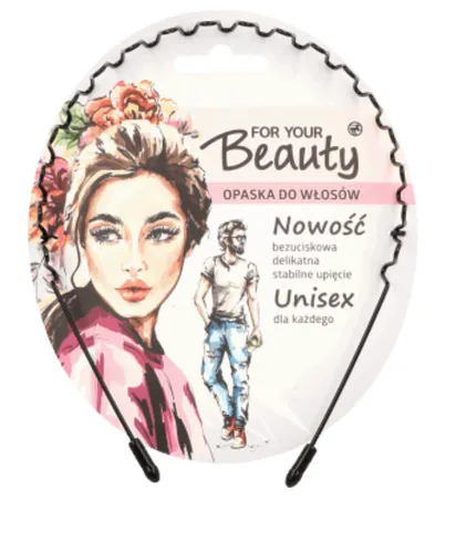 For Your Beauty Opaska do włosów bezuciskowa unisex - 3