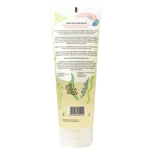 Hairy Tale Cosmetics Curlmelon Strong Hold Wave and Curl Gel (Mocno utrwalający żel do fal i loków) - 2
