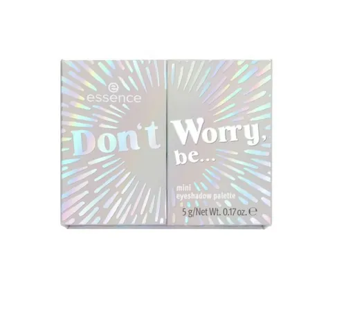 Essence Don't Worry, be... Mini Eyeshadow Palette (Mini paleta cieni do powiek) - 2