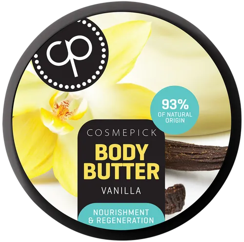 Cosmepick Vanilla , Nourishment & Regeneration Body Butter (Masło do ciała odżywczo-regenerujące `Wanilia`)
