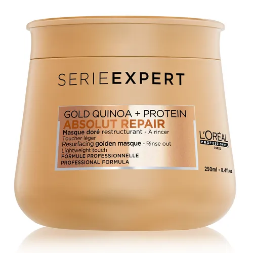 L'Oreal Professionnel Serie Expert, Absolut Repair Gold Quinoa, Resurfacing Golden Masque (Złota maska do włosów zniszczonych) - 2