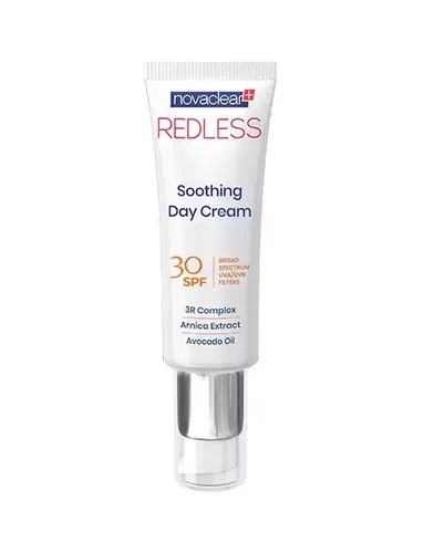 Novaclear Redless, Soothing Day Cream SPF30 (Wzmacniający krem na dzień)