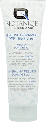 Biotaniqe Micro Purifying, Mineralny peeling gommage 2 w 1