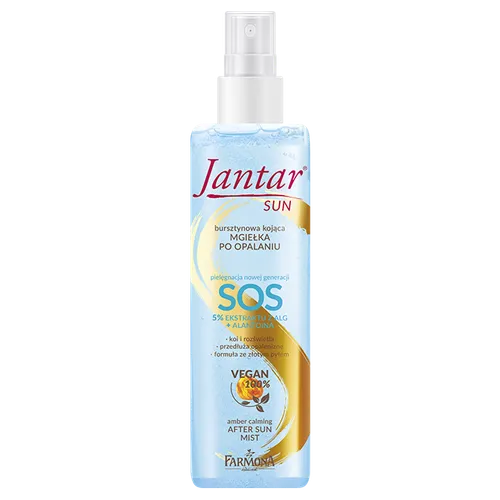 Jantar Sun, Amber Moisturizing Dual-Phase Thermal Water SPF 25 (Bursztynowa nawilżajaca woda termalna dwufazowa do twarzy i ciała) - 2
