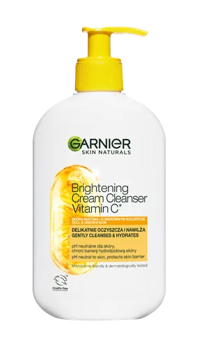 Garnier Skin Naturals, Vitamin C, Rozświetlająca emulsja oczyszczająca