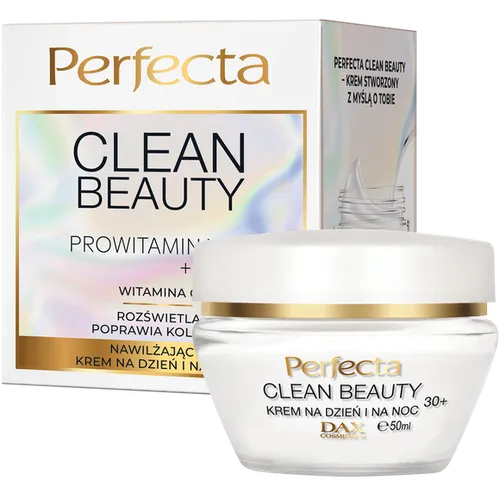 Perfecta Clean Beauty, Nawilżający krem na dzień i na noc 30+