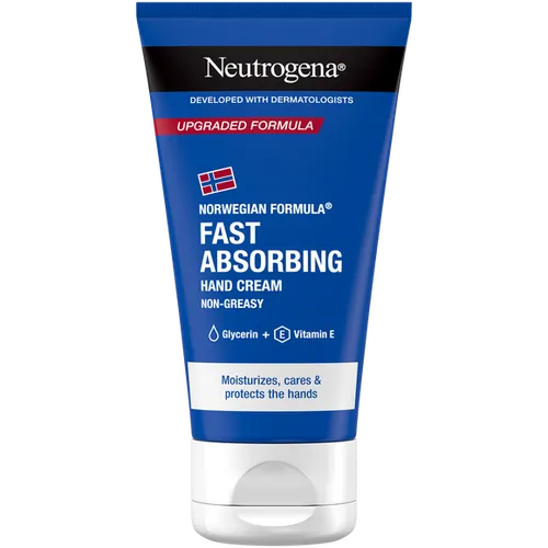 Neutrogena Formuła Norweska, Fast Absorbing Hand Cream (Szybko wchłaniający się krem do rąk o lekkiej konsystencji (nowa formuła))
