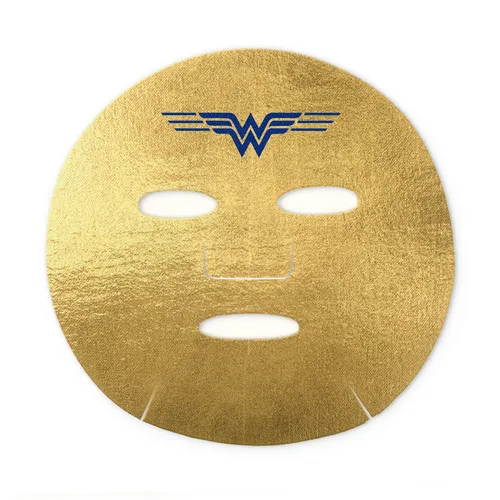 Kiko Milano Kiko x Wonder Woman, Brightening Gold Prep Face Mask (Maska do twarzy w płachcie)