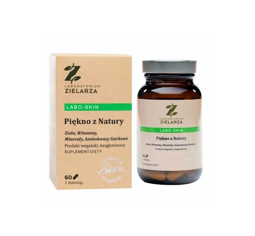 Laboratorium Zielarza Labo Skin, Piękno z natury na włosy, skórę i paznokcie, Suplement diety