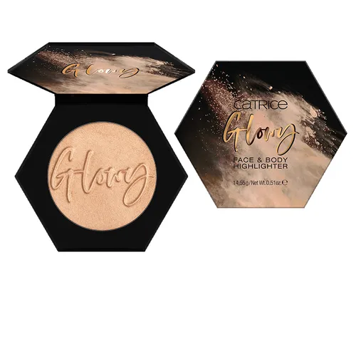 Catrice Sun Glow, Glowy Face & Body Highlighter (Rozświetlacz do twarzy i ciała)