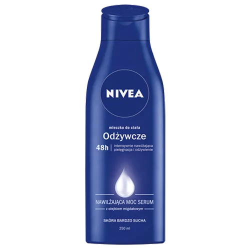Nivea Odżywcze mleczko do ciała z olejkiem migdałowym `Nawilżająca moc serum`