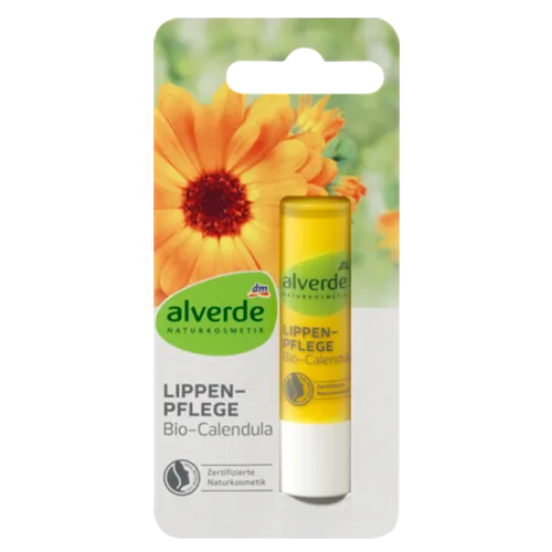 Alverde Lippenbalsam Calendula (Nagietkowy balsam do ust (nowa wersja))