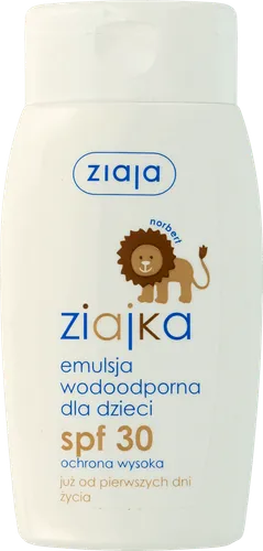 Ziaja Ziajka, Wodoodporna emulsja do opalania dla dzieci SPF 30