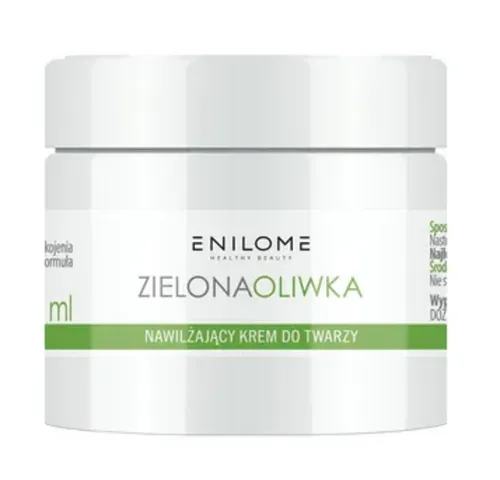 Enilome Healthy Beauty Zielona Oliwka, Nawilżający krem do twarzy