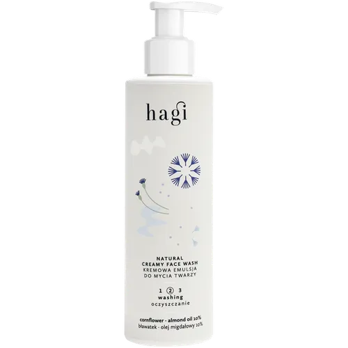 Hagi Natural Creamy Face Wash (Kremowa emulsja do mycia twarzy)