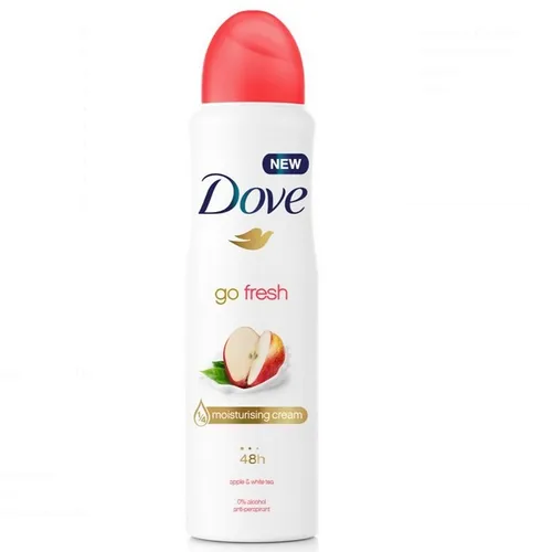 Dove Go Fresh, Antyperspirant w aerozolu o zapachu jabłka i białej herbaty