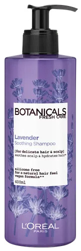 L'Oreal Paris Botanicals Fresh Care, Lawenda, Łagodzący szampon do delikatnych włosów i podrażnionej skóry głowy - 1
