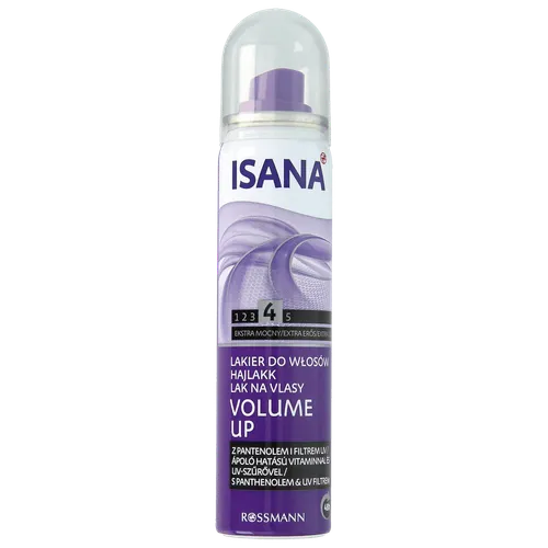 Isana Hair, Volume Up Haarspray (Lakier do włosów `Objętość` (nowa wersja)) - 2