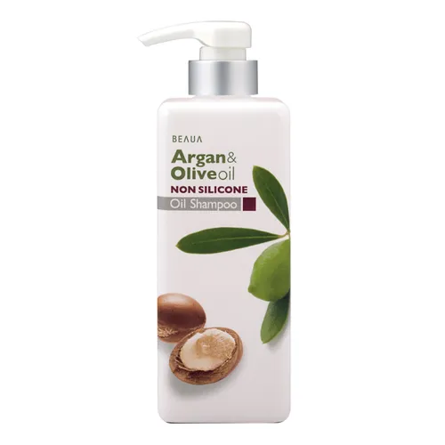 Beaua Argan & Olive Oil, Non Silicone Shampoo (Szampon regenerująco – odżywczy z olejkiem arganowym i oliwą z oliwek, bez silikonu)
