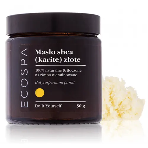 EcoSpa Masło shea (karite) złote zimnotłoczone