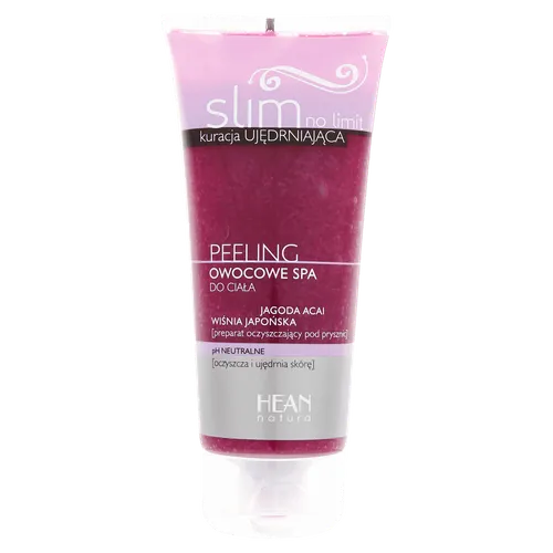 Hean Slim no limit, Peeling owocowe SPA do ciała `Jagoda acai i wiśnia japońska`