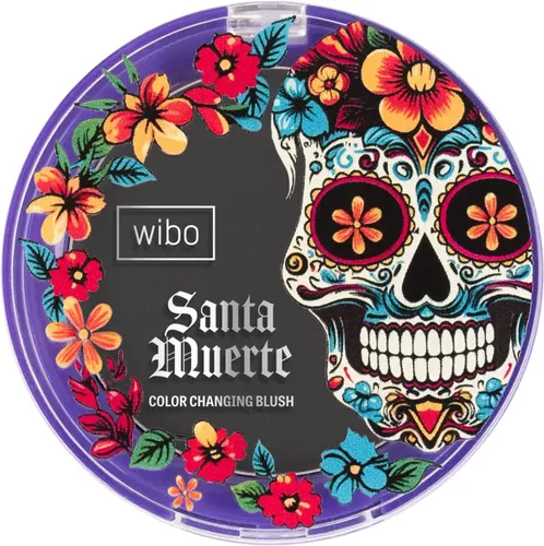 Wibo Santa Muerte, Color Changing Blush (Czarny róż do policzków i makijażu ust)