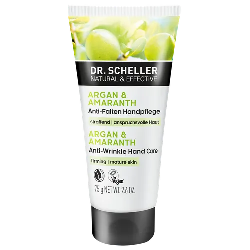 Dr. Scheller Argan & Amaranth, Anti-Falten Handpflege (Krem do rąk przeciwzmarszczkowy `Argan i amarant`)