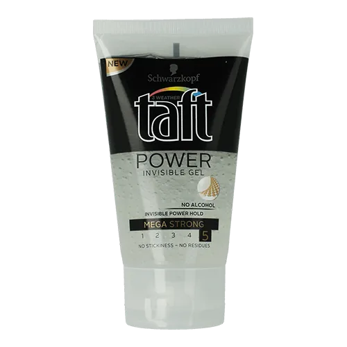 Schwarzkopf Taft Power, Invisible Gel (Bardzo mocny niewidoczny żel do włosów)