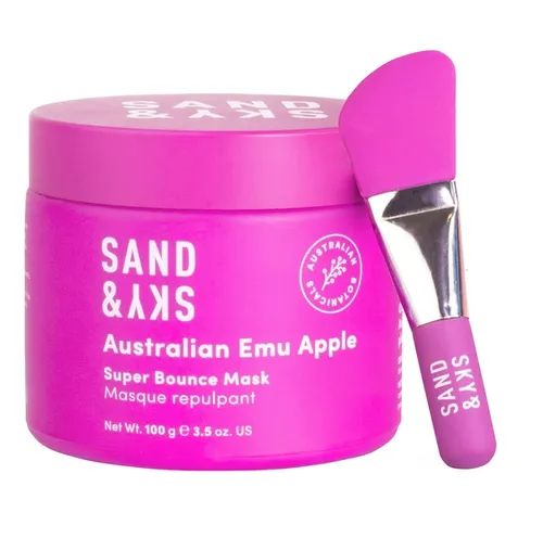 Sand and Sky Australian Emu Apple Super Bounce Mask (Maska do twarzy)