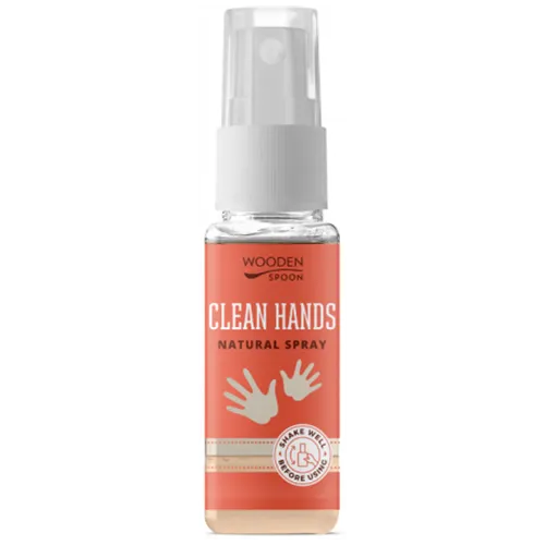 Wooden Spoon Clean Hands, Natural Spray (Antybakteryjny spray do rąk)