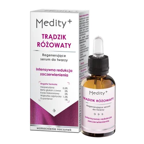 Medity+ Trądzik Różowaty, Regenerujące serum do twarzy