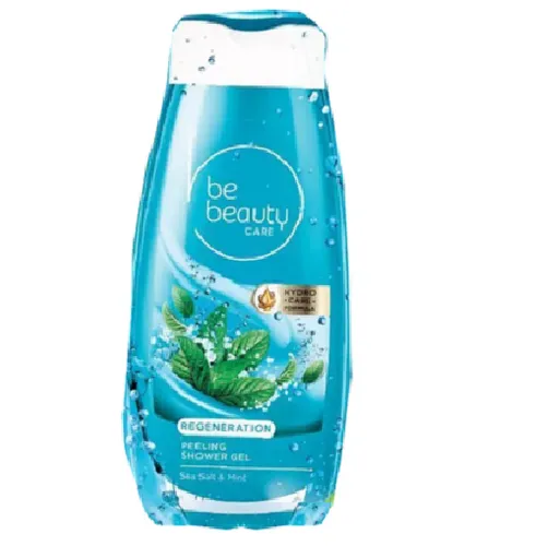 bebeauty Pielęgnujący żel pod prysznic z naturalnym peelingiem i solą morską