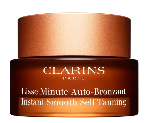 Clarins Lisse Minute Auto Bronzant [Instant Smooth Self tanning] (Stopniowo opalająca baza wygładzająca do twarzy)