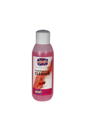 Ronney Professional, Strawberry  Nail Cleaner (Truskawka,  Profesjonalny cleaner do paznokci) - 3