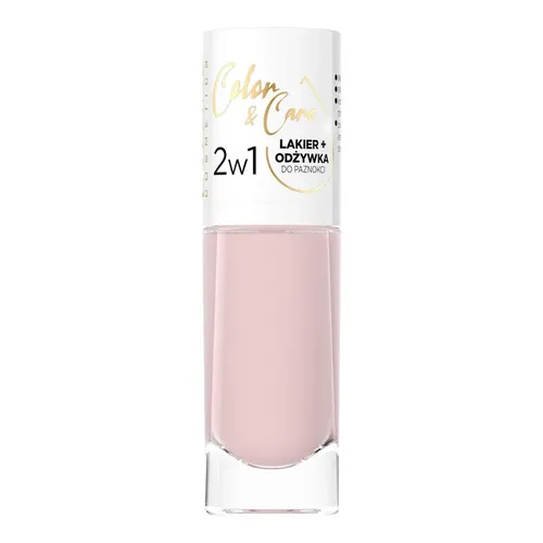 Eveline Cosmetics Color & Care, Lakier + odżywka do paznokci 2 w 1 - 1