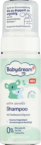 Babydream Extra Sensitive, Foam Shampoo (Szampon w piance)