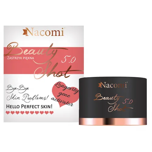 Nacomi Beauty Shot 5.0, Serum - krem do twarzy `Zastrzyk piękna`