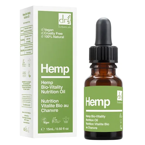 Dr. Botanicals Hemp Bio-Vitality Nutrition Oil (Olej konopny do twarzy)