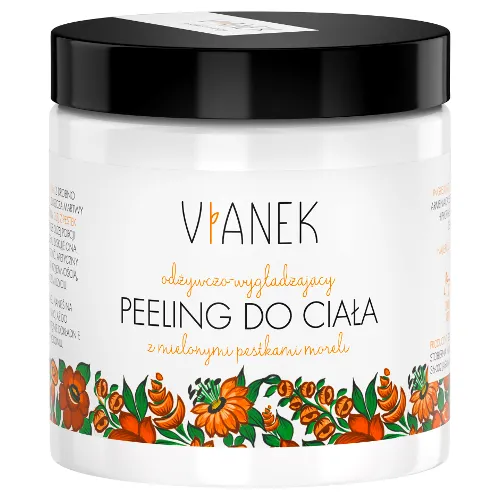 Vianek Seria Pomarańczowa, Odżywczo-wygładzający peeling do ciała