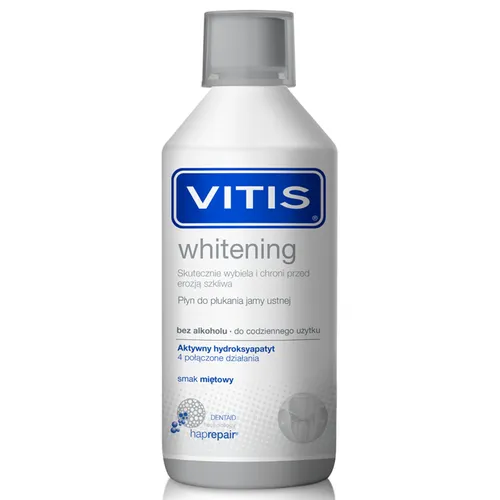 Vitis Whitening Mouthwash (Płyn wybielający do płukania jamy ustnej)