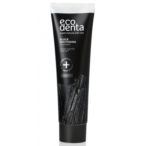 Ecodenta Black Whitening Toothpaste (Czarna pasta  wybielająca do zębów  bez fluoru)
