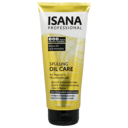 Isana Professional, Oil Care, Spulung [Spulung Pflegende Argan Oil] (Odżywka do włosów bardzo zniszczonych i suchych (nowa wersja)) - 2