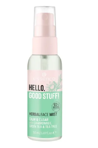Essence Hello, Good Stuff!, Calm & Clear Face Mist (Mgiełka do twarzy)